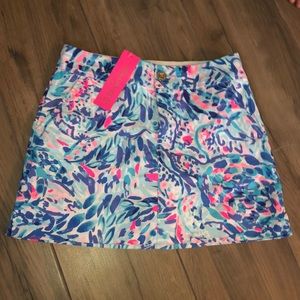 Lilly Pulitzer Nicki Skirt || size 0 || new w/ tag
